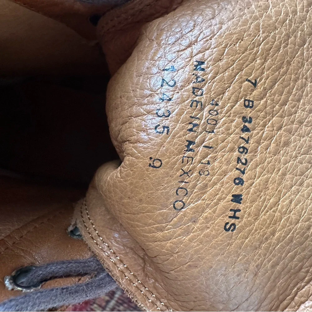 Frye Veronica Combat Boot Women’s US 7 Camel Leather Lace-Up - Picture 10 of 11